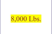 8000 Lbs